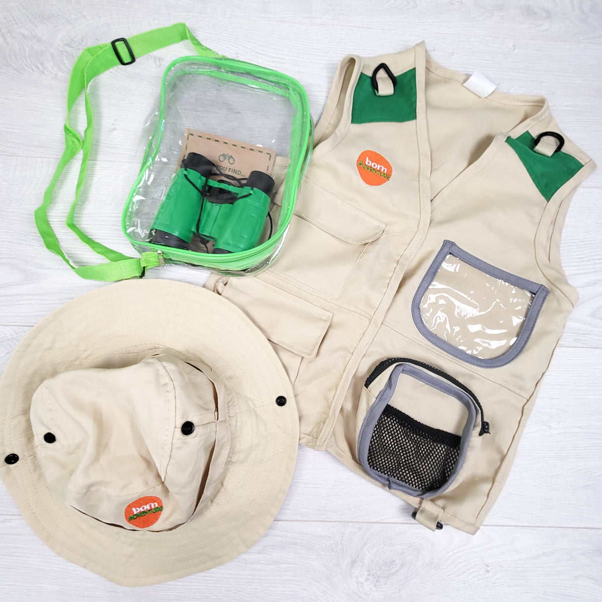 Born Adventure Safari Set. One size fits all (toddler)