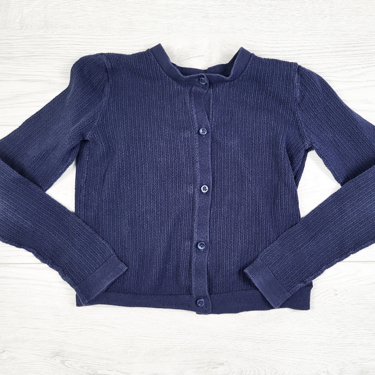 Gap navy lightweight open work cardigan sweater. Size medium (8)