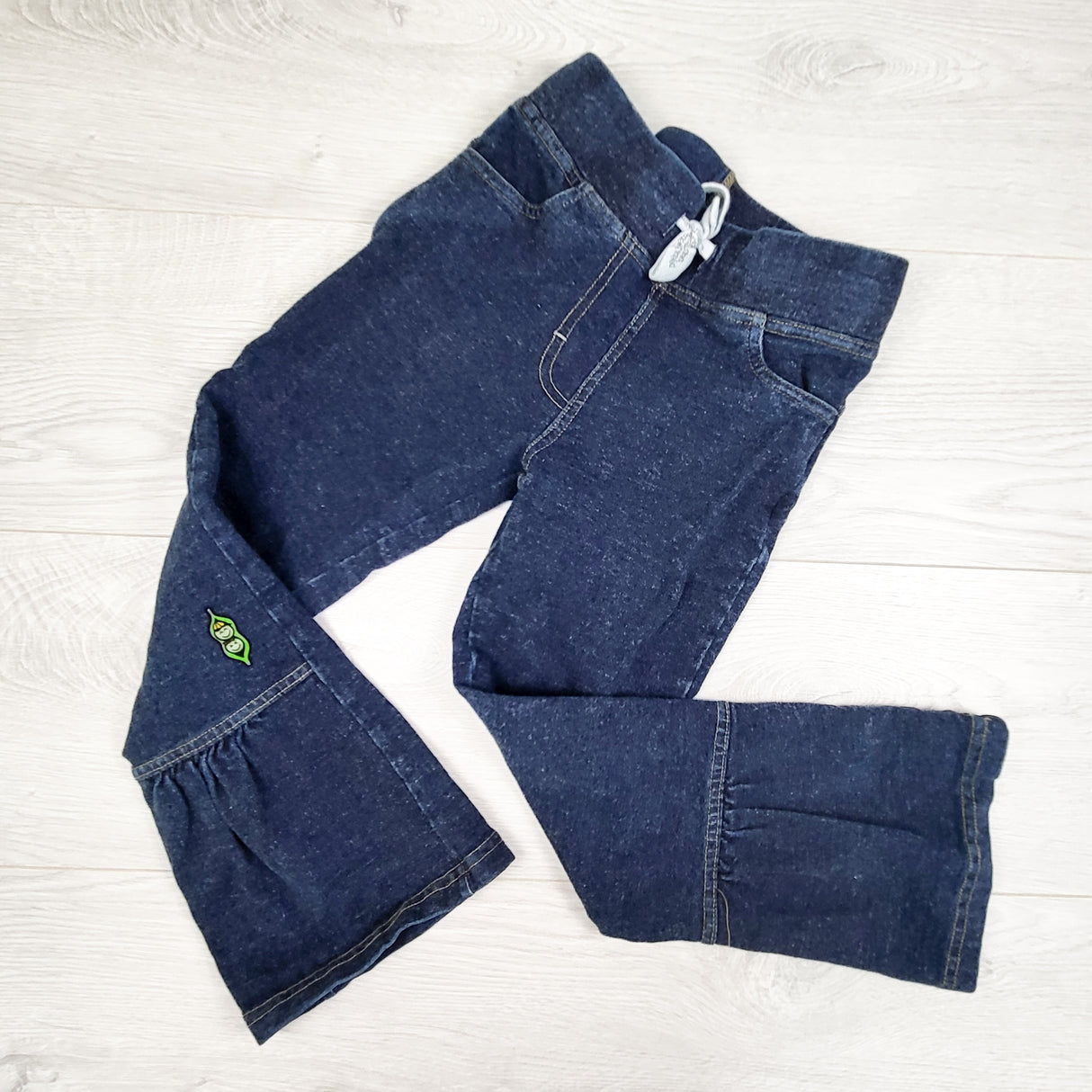 Peekaboo Beans denim look flare pants. Size 5T