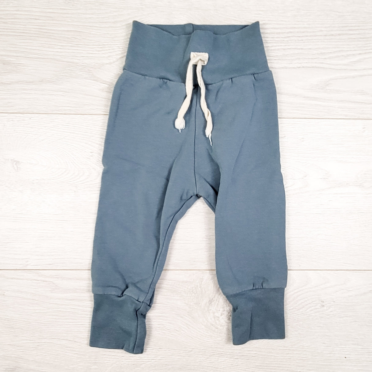 Sugar Sandwich Design Co blue-grey handmade pants. Size 6 months