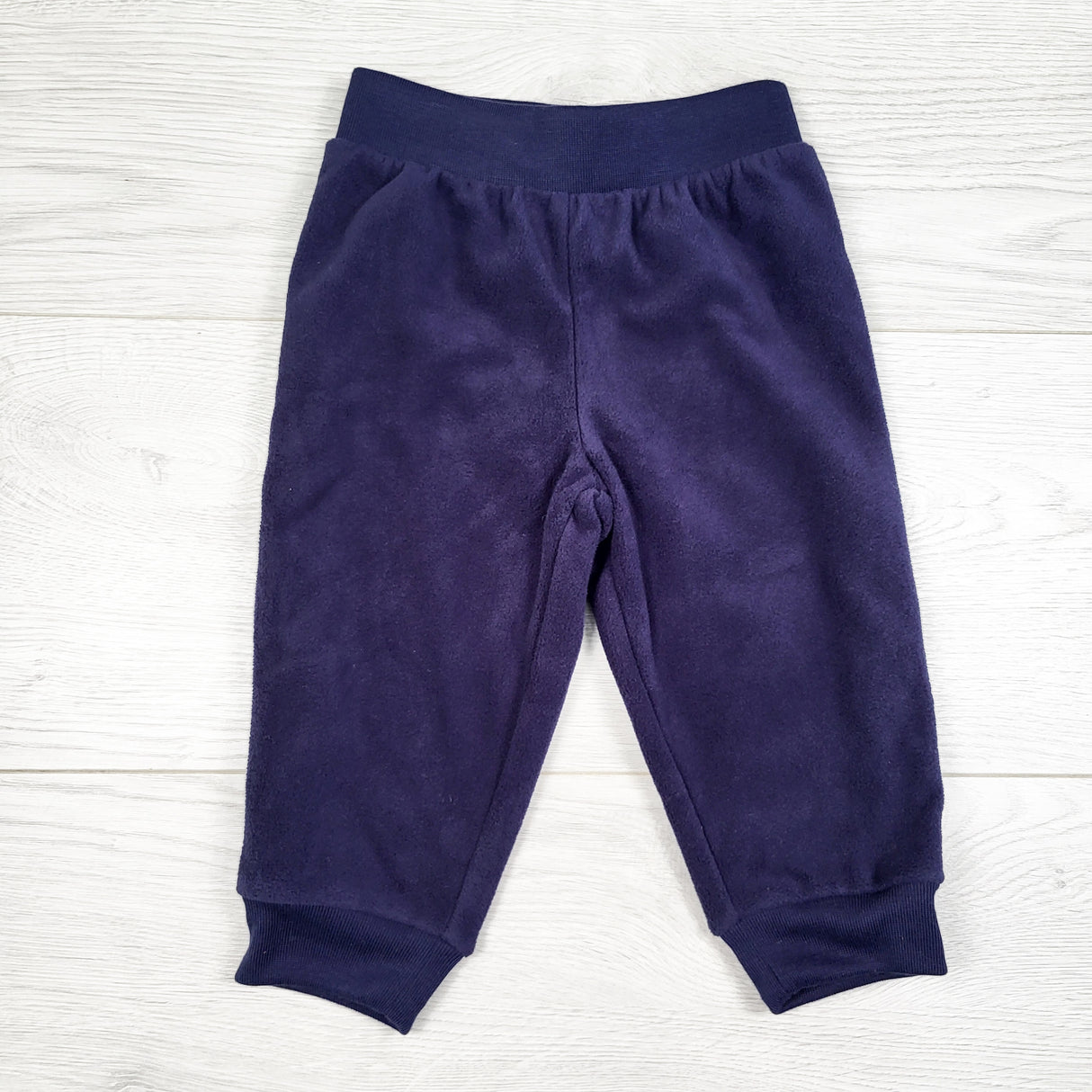 Simple Joys navy fleece pants. Size 6-9 months