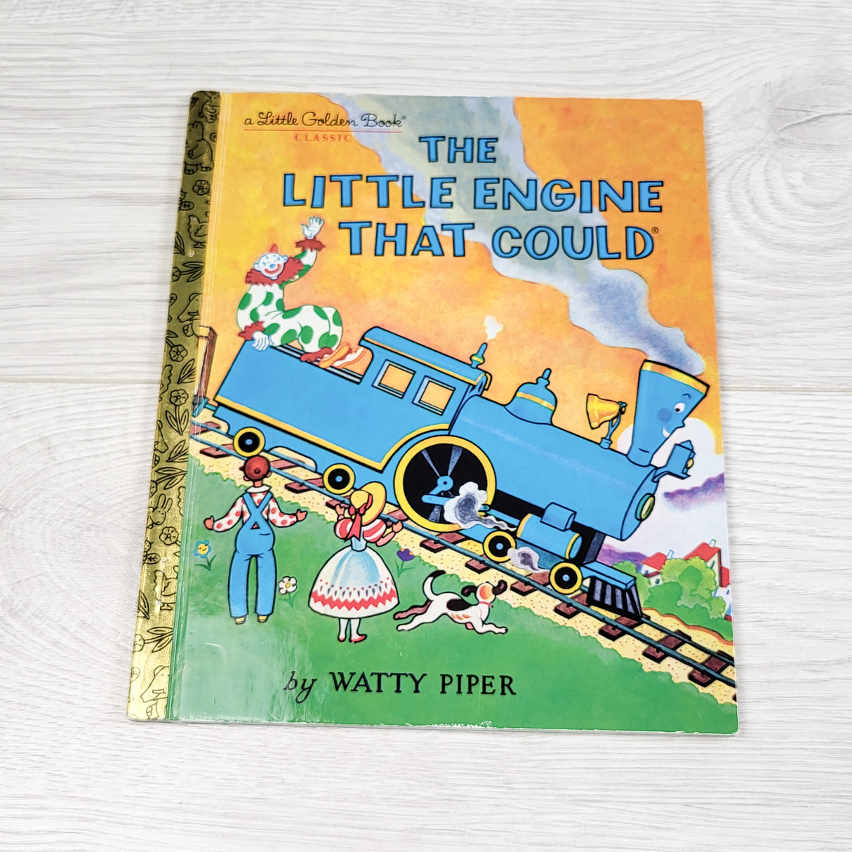 The Little Engine That Could. Hardcover golden book
