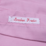 Vintage Bessbea Frocks Girls Hand-Smocked Pink Dress - AS IS. Approx size 12-18 months