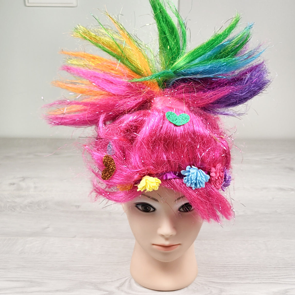 Troll wig. One size fits all