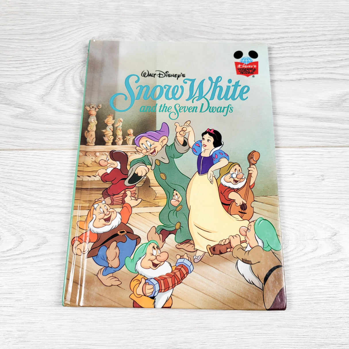 Vintage 1995 Snow white hardcover book