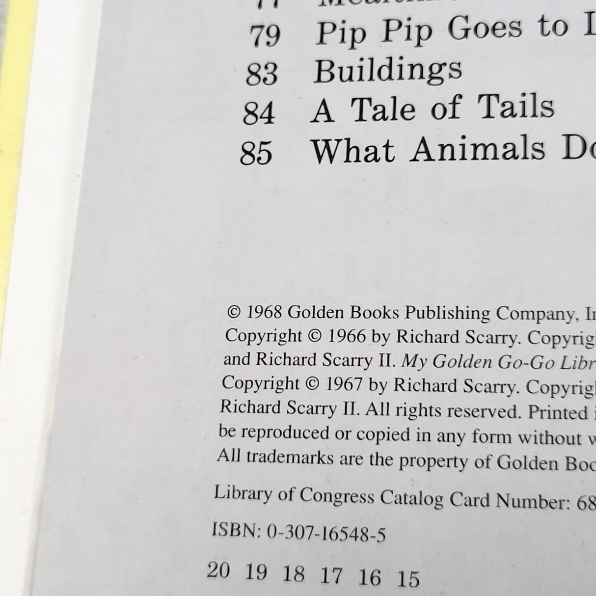 Vintage 1968 Richard Scarry's Best Storybook Ever hardcover book (sorry,no shipping)