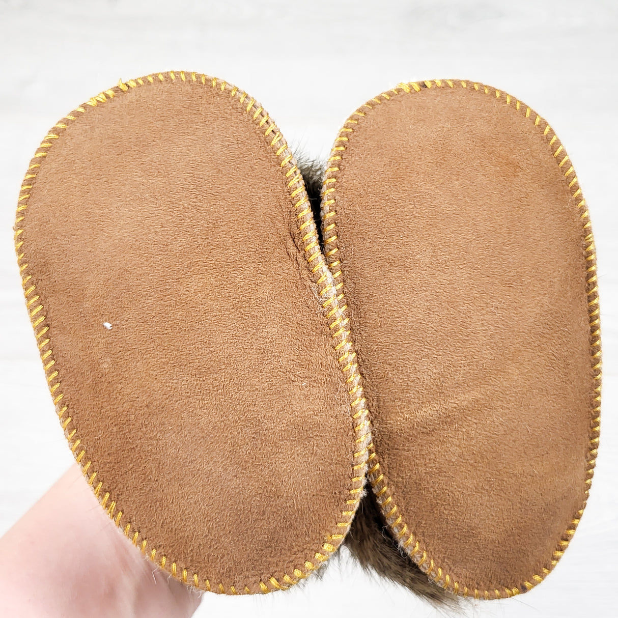 Arctic Trading Co. sheepskin slippers. Size like 6-12 months - Retail for $100 new