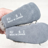 NEW - Laurentian Chief sky blue suede moccasins. Size 6