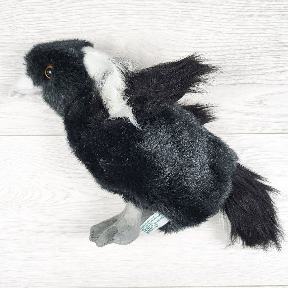 Wilmot Harvey magpie hand puppet