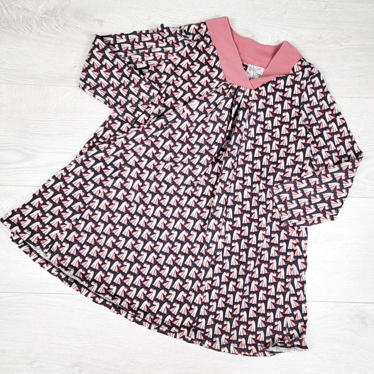 Tea Collection unicorn print cotton dress. Size 6