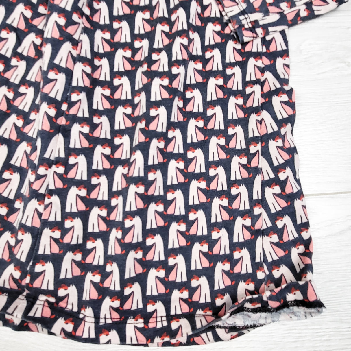 Tea Collection unicorn print cotton dress. Size 6