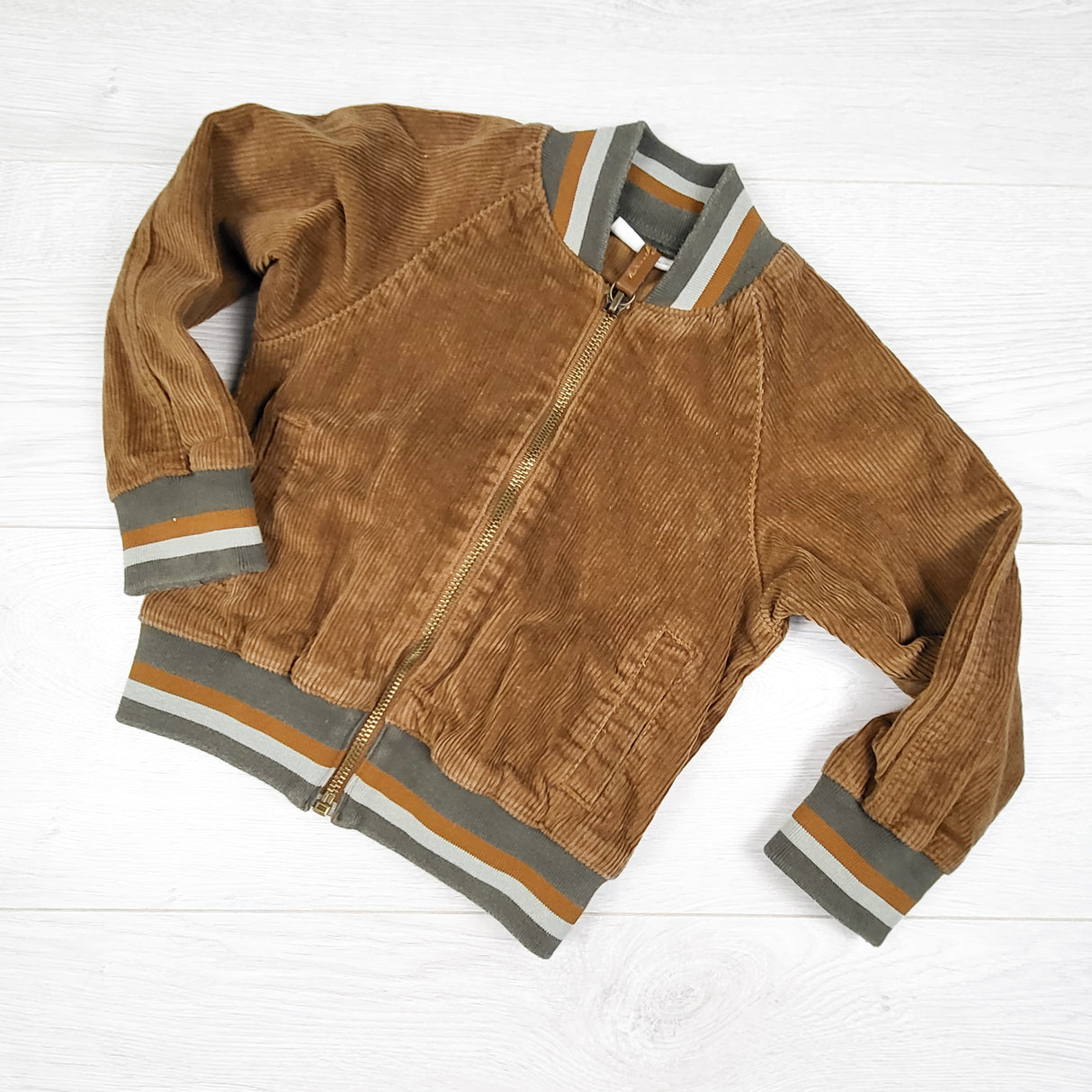 Jamie Kay tan cordoroy jacket. Size 2T