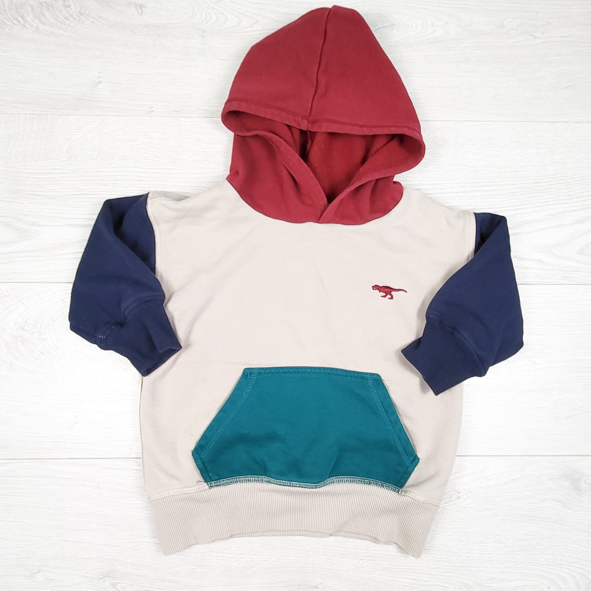 Tilt pullover colour block hoodie. Size 3T