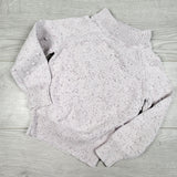 Jamie Kay light purple "Dotty Knit" sweater. Size 3T