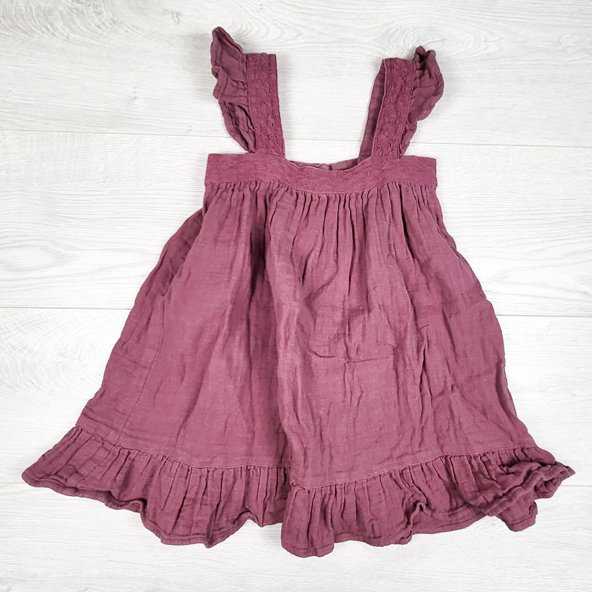 Jamie Kay purple muslin cotton "Camilla" dress. Size 4T