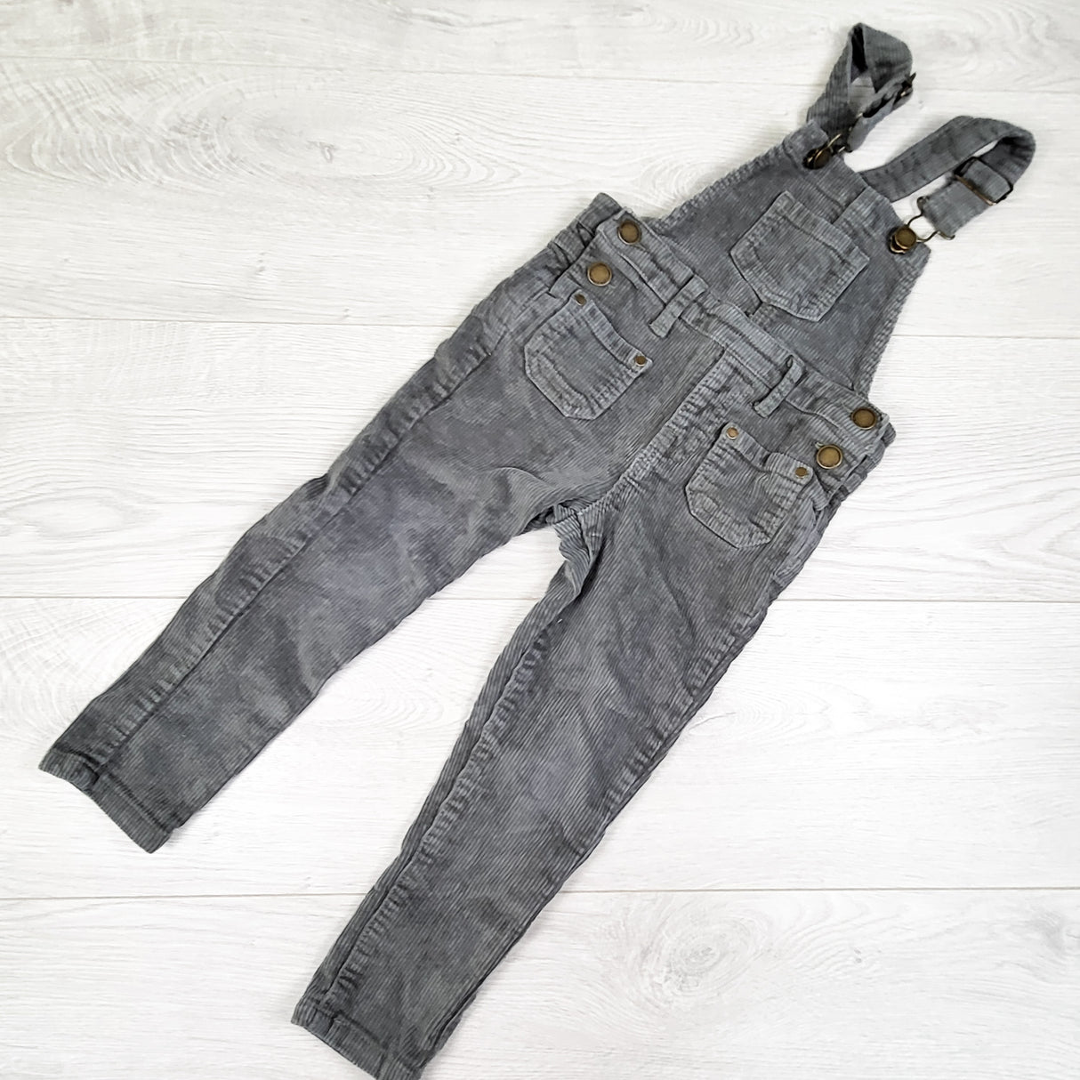 Jamie kay grey "Jordie" corduroy overalls. Size 2T