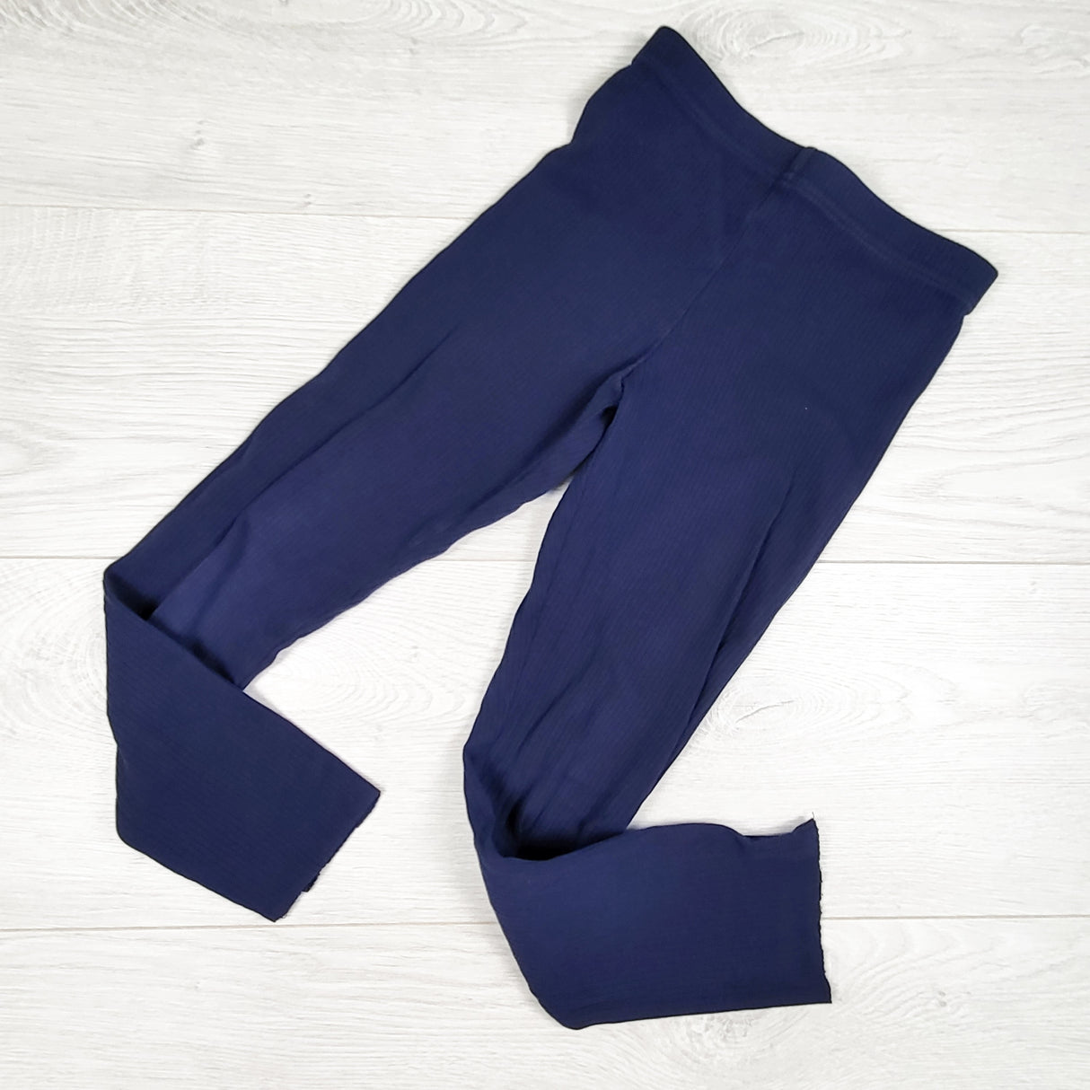Old Navy navy ribbed leggings. Size 6/7