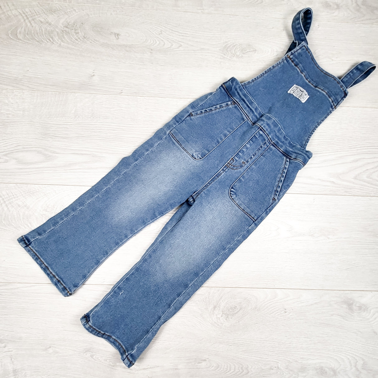 Levi's denim flare leg overalls. Size 2T
