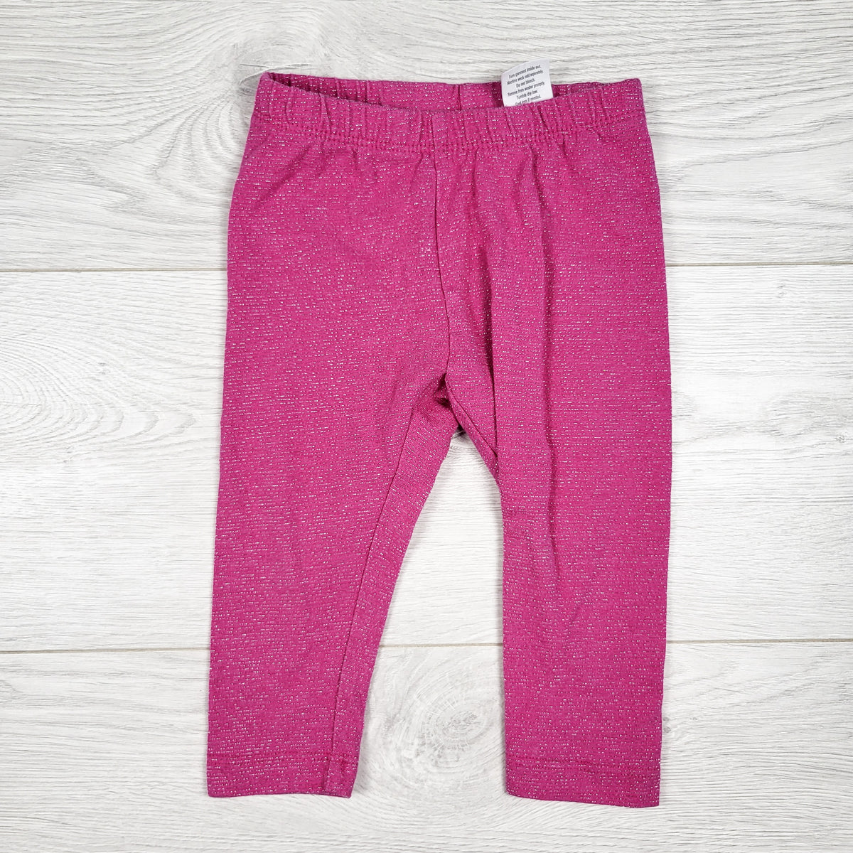 Gymboree pink sparkle leggings. Size 12-18 months