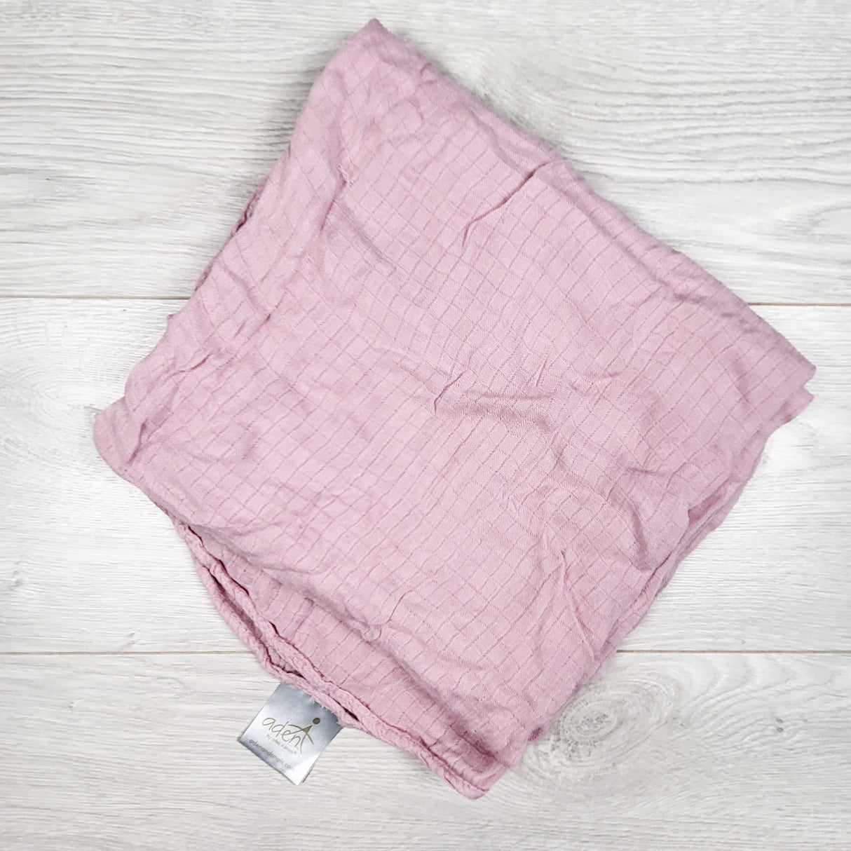 Aden by Aden + Anais pink bamboo swaddle