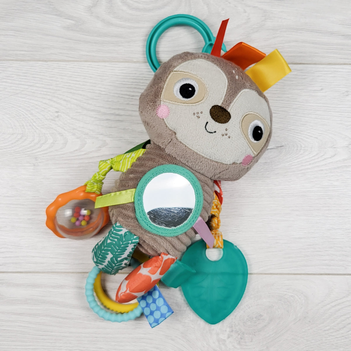 Bright Starts sloth stroller toy