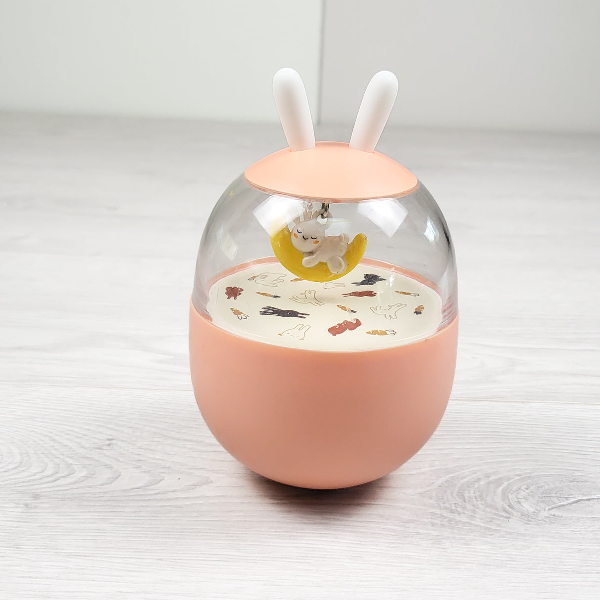 Bunny shaped chime ball