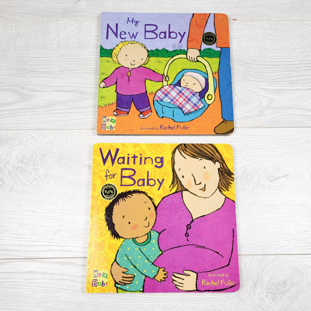 Pair of "New Baby" board books
