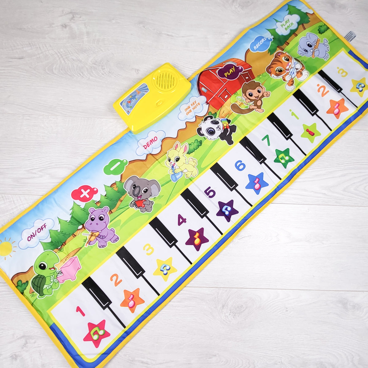 Musical piano play mat (sorry, no shipping)