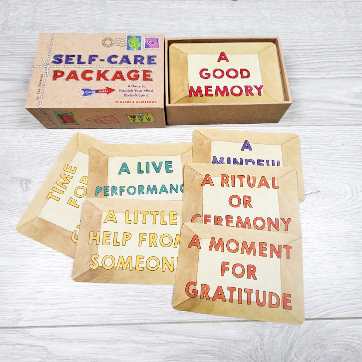 Self Care Package card deck