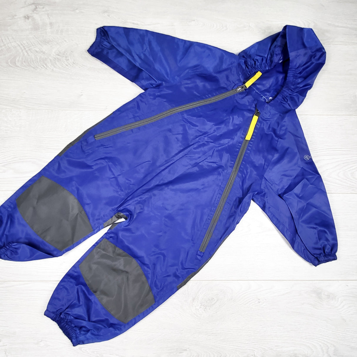 Cloudveil blue one piece rain suit. Size 18 months