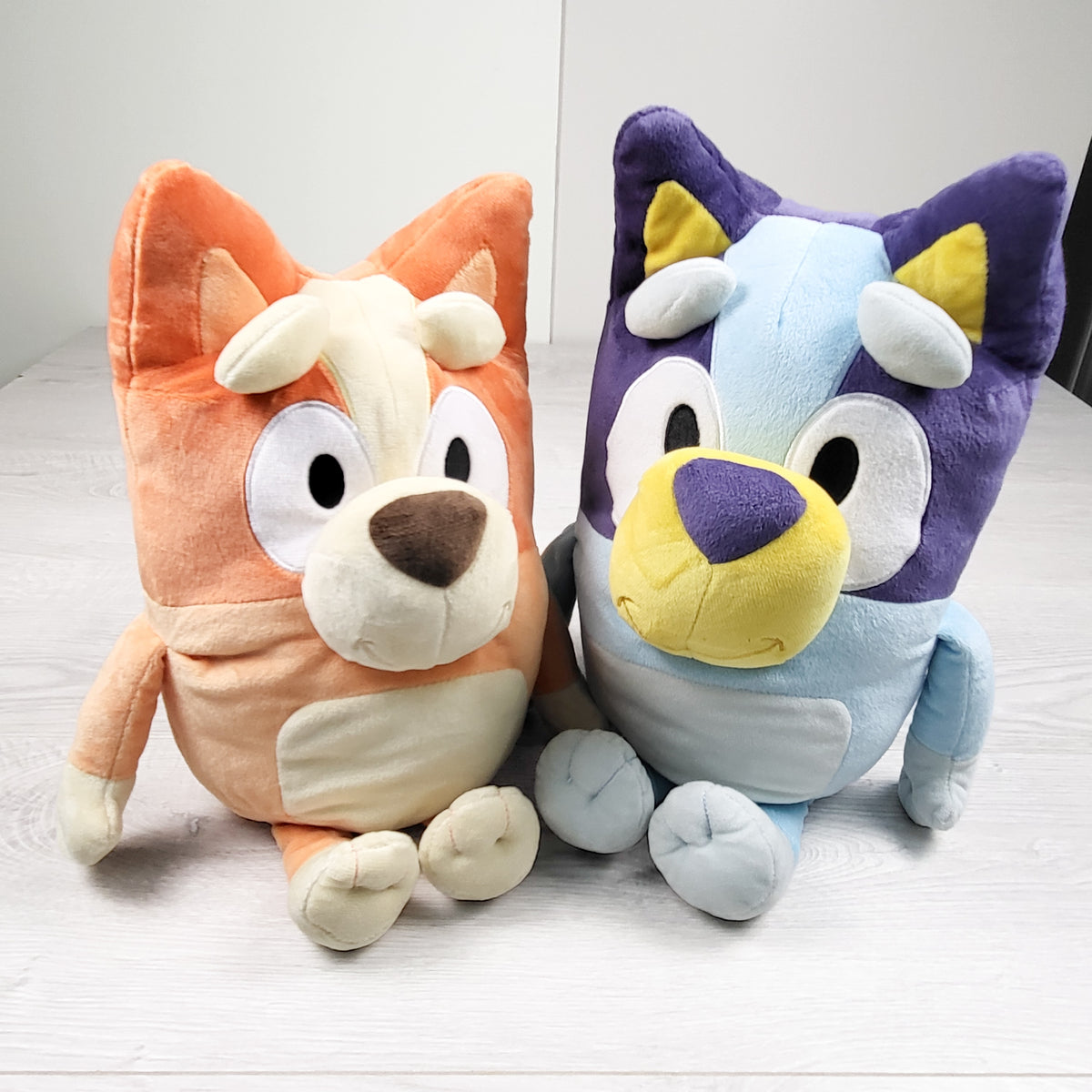Bluey and Bingo plush pillow pal set (sorry, no shipping)