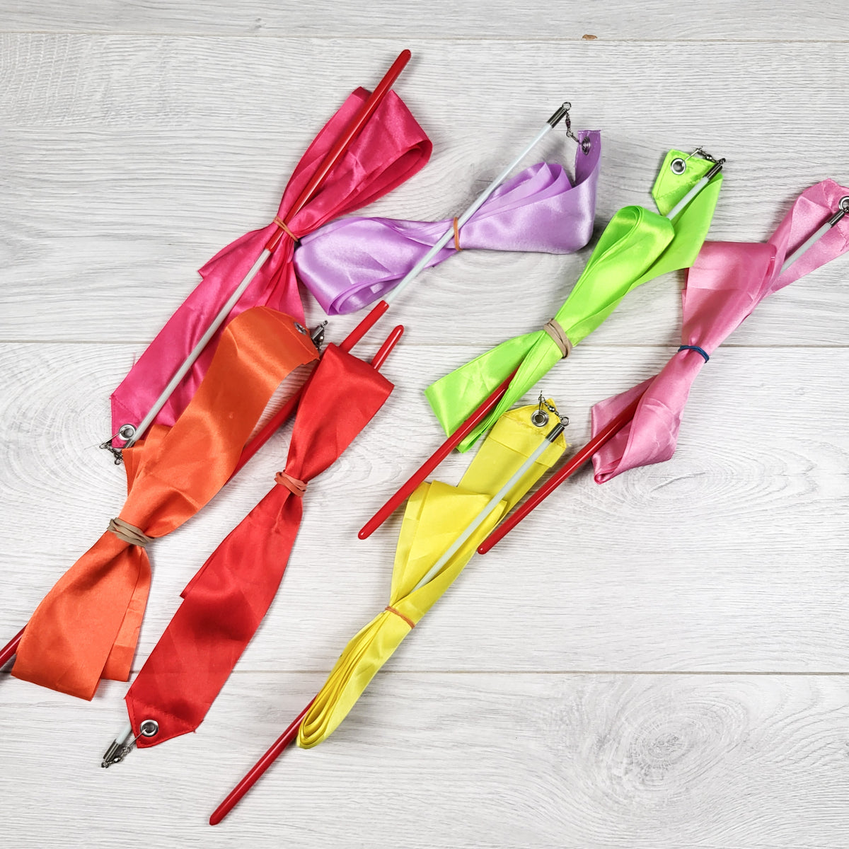 Rhythmic Gymnastics Dance Ribbons Set