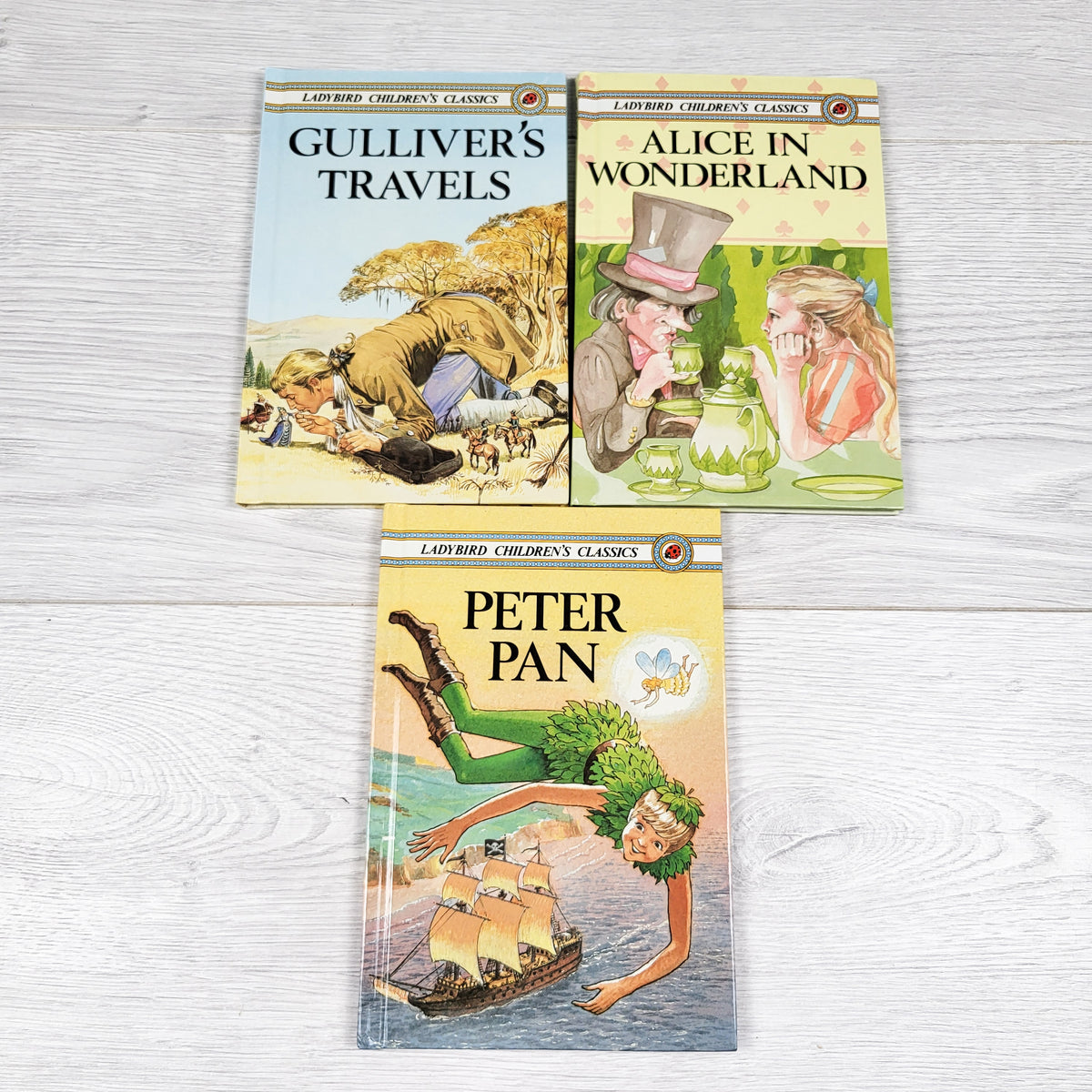Vintage Ladybird Children's Classics Hardcover Books (3pcs)