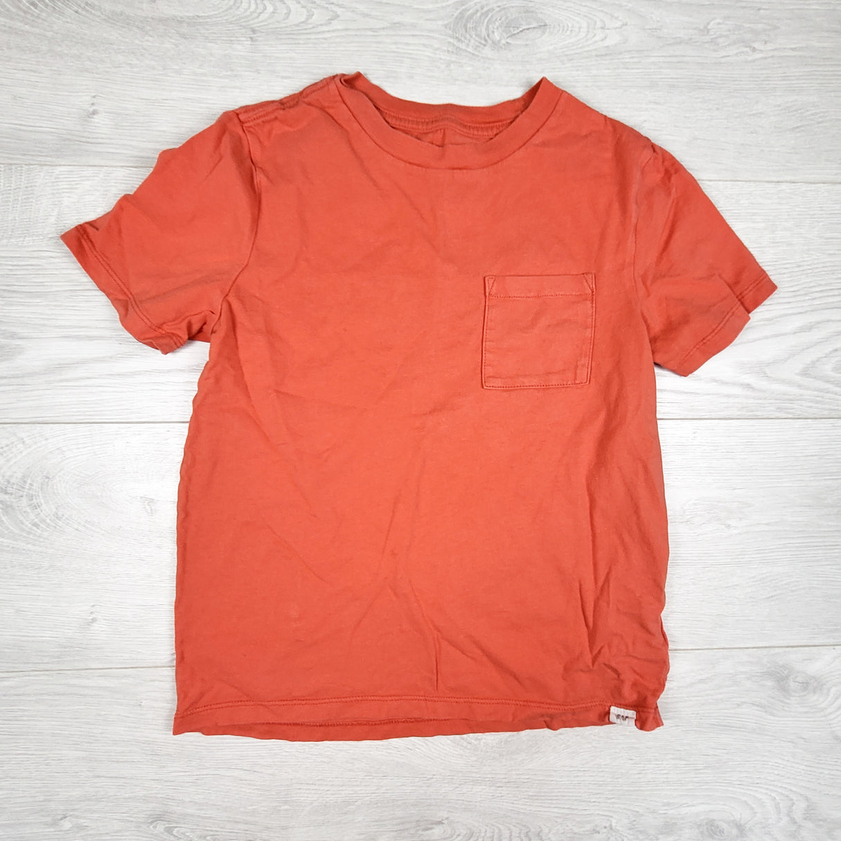Gap orange pocket t-shirt. Size 8
