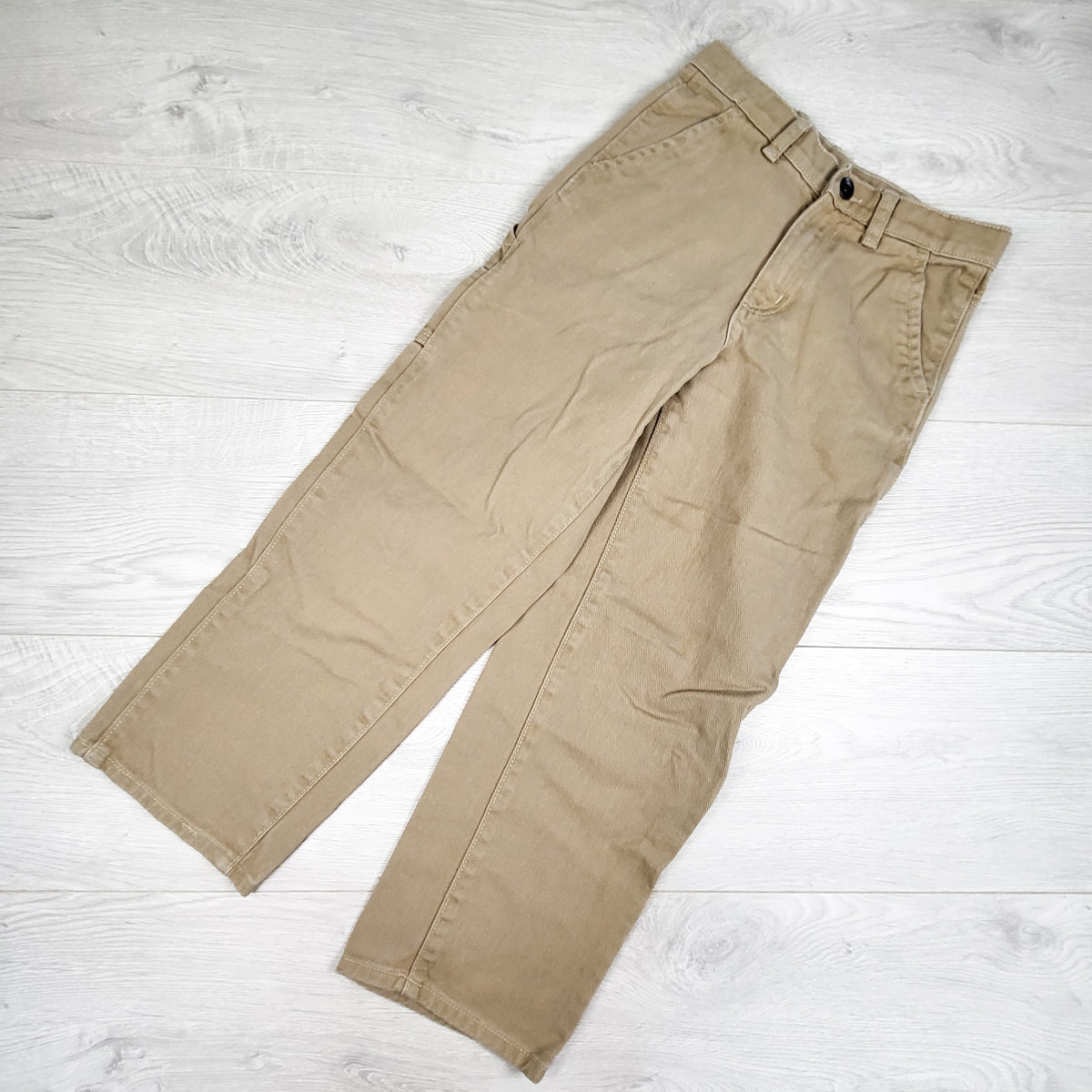 Oshkosh tan straight leg carpenter jeans. Size 7