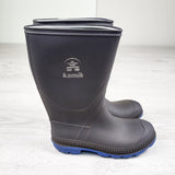 Kamik grey rain boots. Youth size 2
