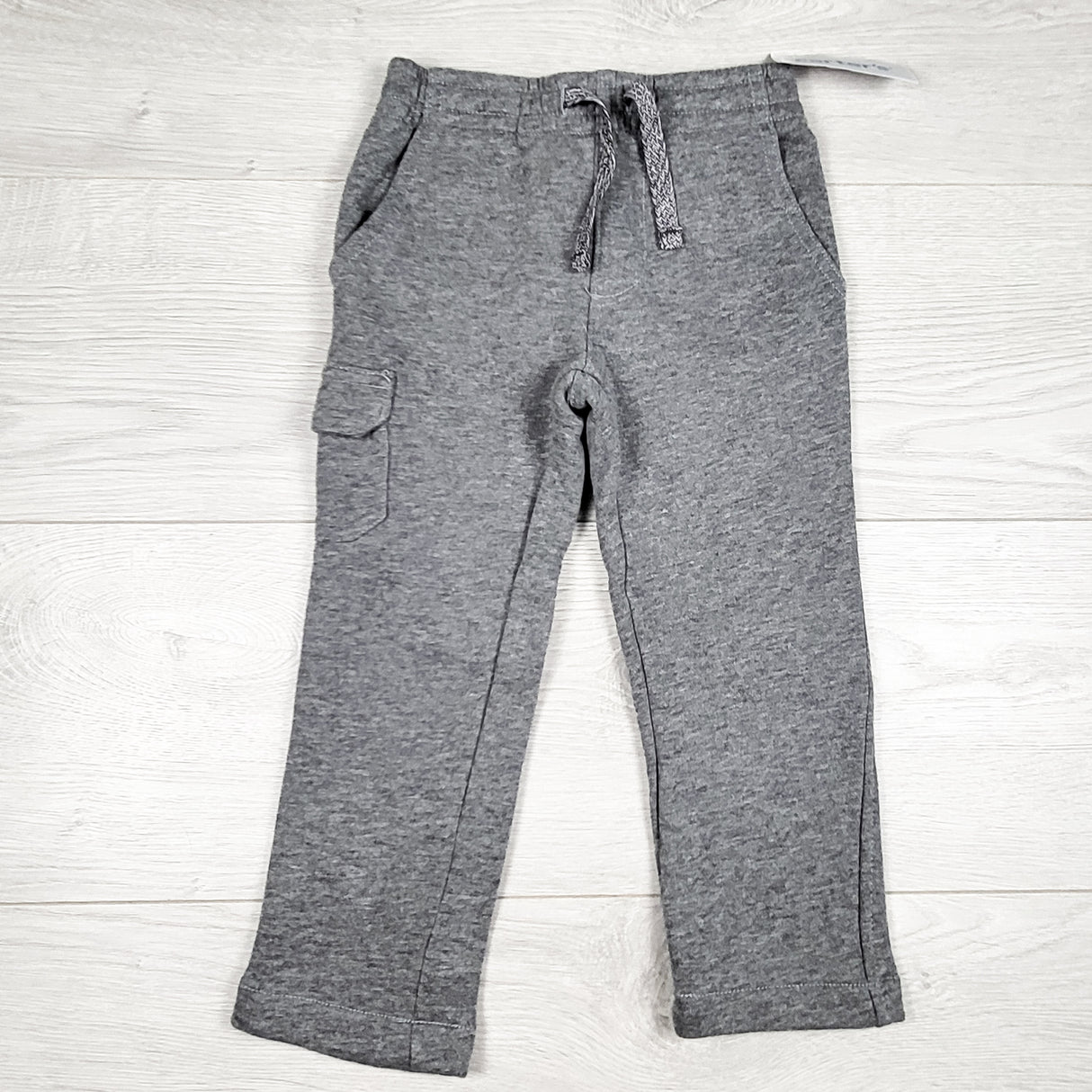 NEW - Carters grey fleecy lined joggers. Size 2T