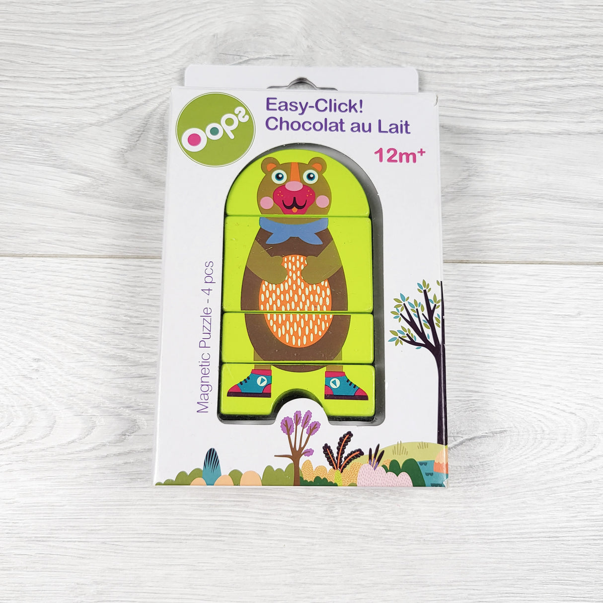 Easy Click wooden magnetic puzzle
