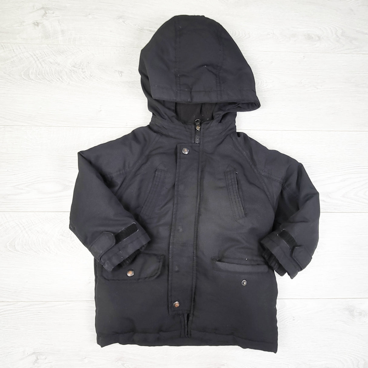Gap black fleece lined jacket. Size 3T