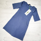 NEW - Peekaboo Beans blue "Me and You" dress. Size 8