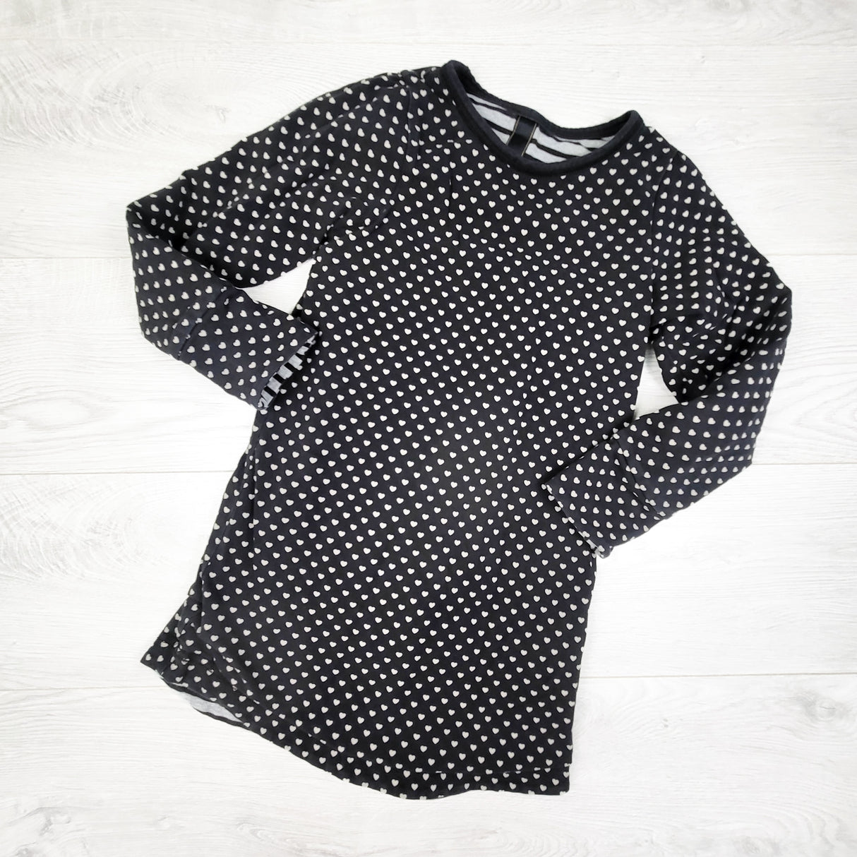 Peekaboo Beans double knit reversible dress. Size 6