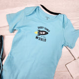 NEW - Carters 3pc set with space theme. Size 18 months