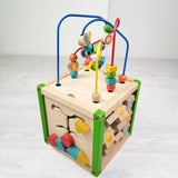 EverEarth wooden activity cube (sorry, no shipping)