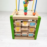 EverEarth wooden activity cube (sorry, no shipping)