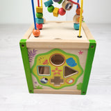 EverEarth wooden activity cube (sorry, no shipping)