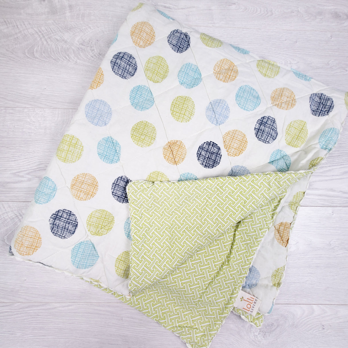 Lolli Living Reversible Baby Quilt (sorry,no shipping)