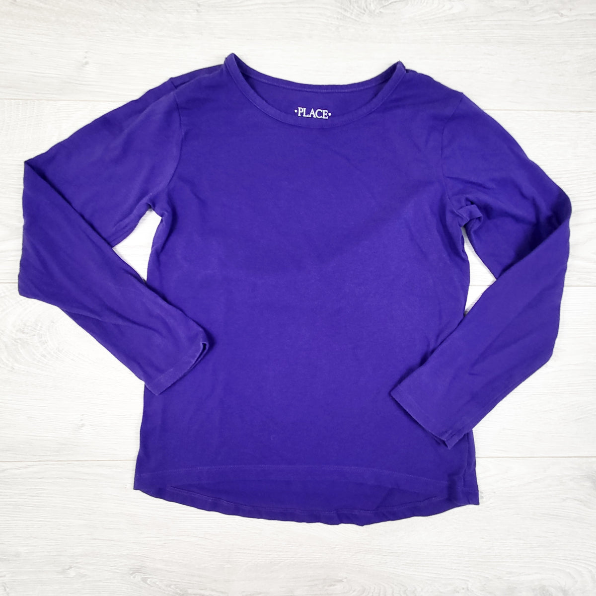 Children's Place purple long sleeve top. Size 7/8