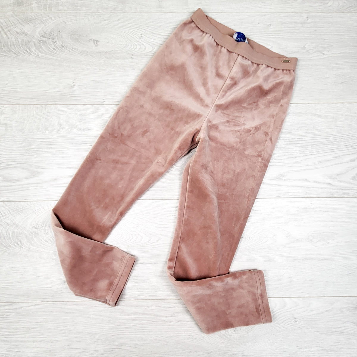 Mayoral pink velour leggings. Size 7