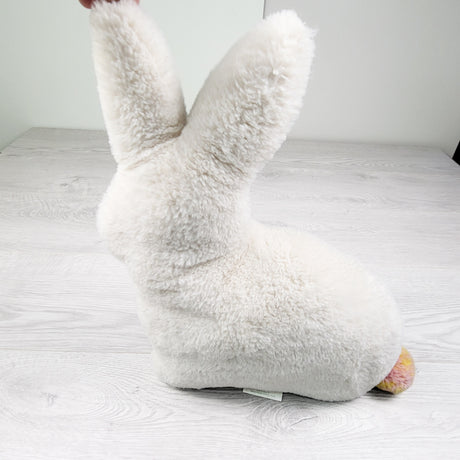 Bunny-Shaped Decorative Pillow (sorry, no shipping)