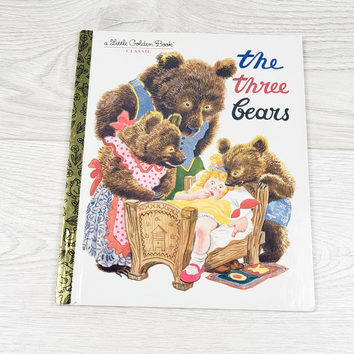 The Three Bears golden book